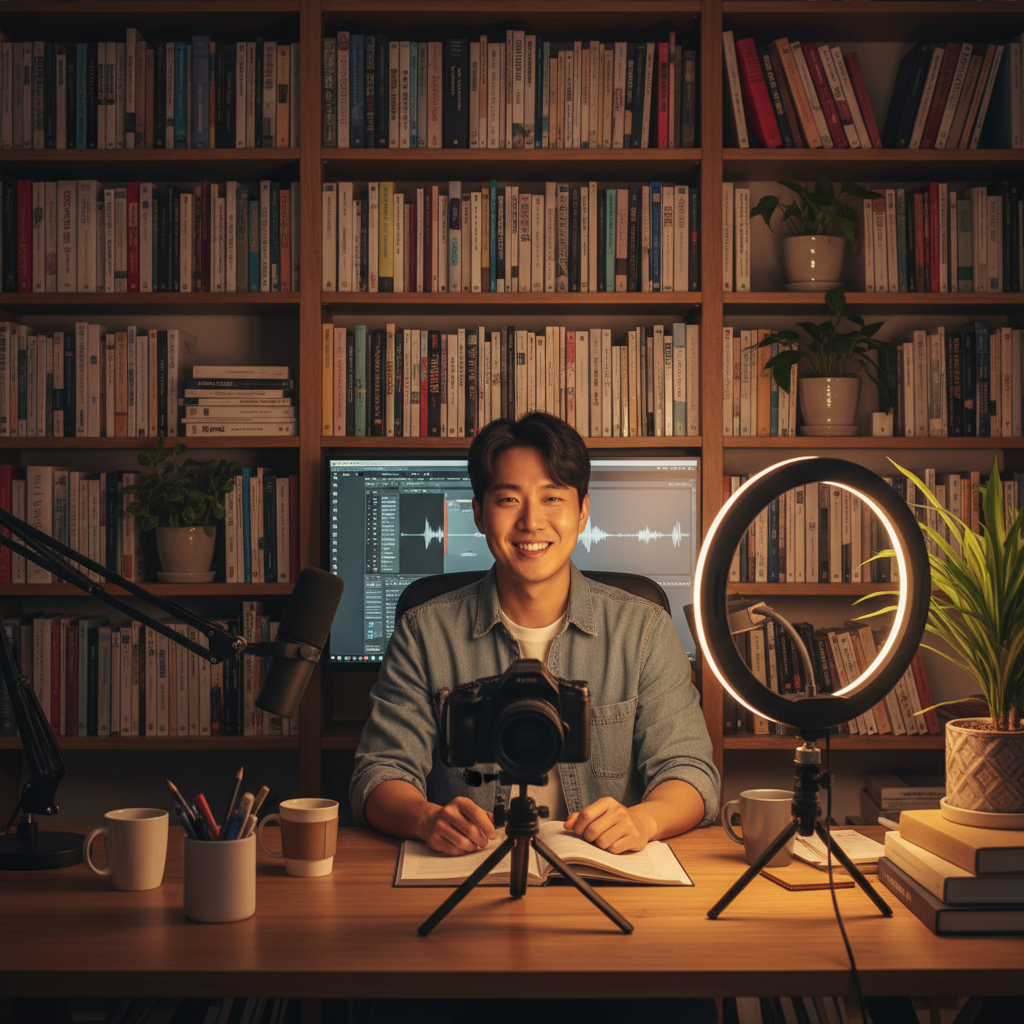 책을 소개하는 북튜버